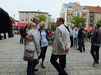 Wahlkampfendspurt bei den Linken (Foto: Karin Lehmann, Peter Blei)