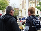 Wahlkampfendspurt bei den Linken (Foto: Karin Lehmann, Peter Blei)