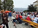 Wahlkampfendspurt bei den Linken (Foto: Karin Lehmann, Peter Blei)