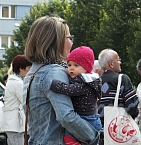 Wahlkampfendspurt bei den Linken (Foto: Karin Lehmann, Peter Blei)