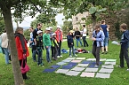Bild: Bibelolympiade auf dem Petersberg (Foto: Angelo Glashagel)