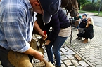Bild: Tag des offenen Denkmals in der Alten Schmiede in Obergebra (Foto: Michael Randel)