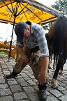 Bild: Tag des offenen Denkmals in der Alten Schmiede in Obergebra (Foto: Michael Randel)