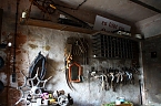 Bild: Tag des offenen Denkmals in der Alten Schmiede in Obergebra (Foto: Michael Randel)
