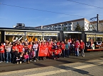 Die "Rote Wand" unterwegs (Foto: privat)