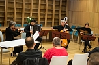 DREIERLEI - Neue Lyrik, Grafik und Musik aus Th&uuml;ringen ( Osterburg Quartett ) (Foto: Michael Caspari)