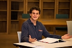 DREIERLEI - Neue Lyrik, Grafik und Musik aus Th&uuml;ringen ( Moritz Gause ) (Foto: Michael Caspari)