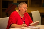 DREIERLEI - Neue Lyrik, Grafik und Musik aus Th&uuml;ringen ( B&auml;rbel Kl&auml;ssner ) (Foto: Michael Caspari)