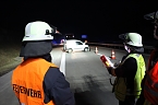 Unfall auf der Autobahn A 38 (Foto: Feuerwehr Heiligenstadt)