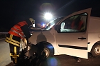 Unfall auf der Autobahn A 38 (Foto: Feuerwehr Heiligenstadt)