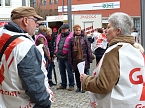Warnstreik in Nordhausen (Foto: nnz)