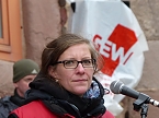 Warnstreik in Nordhausen (Foto: nnz)