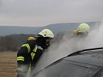 Auto ausgebrannt (Foto: Feuerwehr Bleicherode)