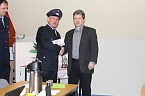 Die Feuerwehr Neustadt-Osterode blickte zur&uuml;ck auf das vergangene Jahr und ehrte verdienstvolle Mitglieder (Foto: Christoph Burkert)
