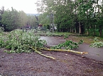 Unwetterspuren in Obergebra (Foto: Randel/Schm&uuml;cking)