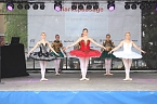 Das Tanzstudio Radeva zeigte zum Nordh&auml;user Weinfest, was seine Eleven alles k&ouml;nnen (Foto: Dimitar Radev)