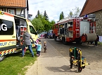 Verkehrssicherheitstag an der Kindertagesst&auml;tte Sonnenhof in Ellrich (Foto: Dieter K&ouml;hler)