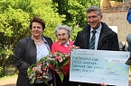 Neuer Kletterbaum in Nordh&auml;user Altstadt freigegeben (Foto: Angelo Glashagel)