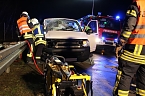 Unfall auf der A38 (Foto: Feuerwehr Heiligenstadt)