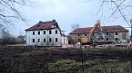 Abrissarbeiten auf dem Drei-Streif-Gel&auml;nde (Foto: Peter Blei)