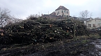 Abrissarbeiten auf dem Drei-Streif-Gel&auml;nde (Foto: Peter Blei)