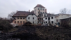 Abrissarbeiten auf dem Drei-Streif-Gel&auml;nde (Foto: Peter Blei)