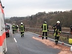 Unfall bei Elende (Foto: Feuerwehr Bleicherode)