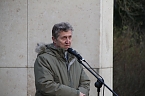 Kranzniederlegung und Gedenken an die Opfer des Nationalsozialismus auf dem Nordh&auml;user Ehrenfriedhof (Foto: Angelo Glashagel)