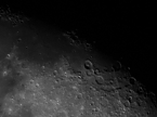 Ganz nah dran am Mond - geht auch vom Boden aus (Foto: Peter Blei)