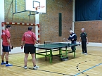 Pure Dramatik im Tischtennis (Foto: D. Lohmann) Pure Dramatik im Tischtennis (Foto: D. Lohmann)