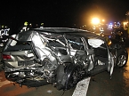 F&uuml;nf Verletzte auf der A9 (Foto: API)