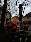 Osterbaum in Niedersachswerfen geschm&uuml;ckt (Foto: privat)