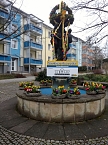 Die ersten Brunnen sind geschm&uuml;ckt (Foto: Peter Blei)