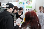 Gut besucht - das 18. Forum Berufsstart in der Nordh&auml;user Wiedigsburghalle (Foto: Angelo Glashagel)