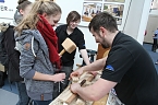 Gut besucht - das 18. Forum Berufsstart in der Nordh&auml;user Wiedigsburghalle (Foto: Angelo Glashagel)