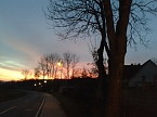 Sonnenuntergang im S&uuml;dharz (Foto: P. Sieckel)