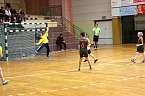 Am Sonntag trafen in der gut besuchten Nordh&auml;user Ballspielhalle die beiden E-Jugendmannschaften des NSV in der Verbandsliga unmittelbar aufeinander. (Foto: Steffen Bannert)