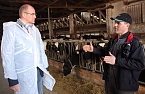 Landrat auf dem Land - Matthias Jendricke besuchte die Hainleite (Foto: Pressestelle Landratsamt)