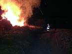 Vorzeitiges Osterfeuer (Foto: privat)