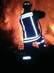 Vorzeitiges Osterfeuer (Foto: privat)