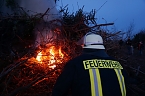 Osterfeuer in Osterode (Foto: Sandra Witzel)