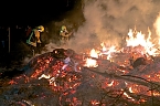 Osterfeuer in Ilfeld (Foto: vgf)