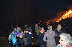 Osterfeuer in Buchholz (Foto: H. Michel) Osterfeuer in Buchholz (Foto: H. Michel)