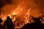 Osterfeuer in Buchholz (Foto: H. Michel) Osterfeuer in Buchholz (Foto: H. Michel)