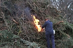 Osterfeuer &uuml;ber Krimderode 2016 (Foto: Angelo Glashagel)