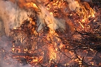 Osterfeuer &uuml;ber Krimderode 2016 (Foto: Angelo Glashagel)