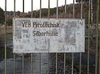 Pyrotechnik aus der Silberh&uuml;tte (Foto: Peter Blei)