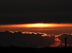 Sonnenuntergang am Goitzschesee (Foto: Peter Blei)