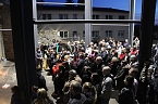 Geburtagsparty mit Rock und Dudelsack - vor der Frauenbergkirche wurde gestern f&uuml;r einen guten Zweck gefeiert (Foto: Angelo Glashagel)