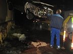 Polo und Fiesta brannten (Foto: Feuerwehr Bleicherode)